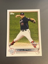 2022 Opening Day Base #52 Stephen Strasburg - Washington Nationals
