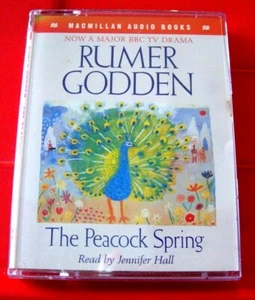Rumer Godden The Peacock Spring 2-Tape Audio Jennifer Hall Romance/Prejudice - Bild 1 von 2