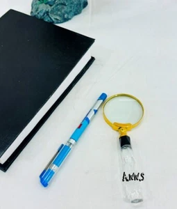 Handheld Magnifying Glass Reading Magnifier for Seniors Read, Low Vision, Macula - Picture 1 of 13