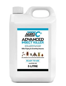 Bed Bug Treatment Spray Poison Killer Treatment Expert Pest For Bedbugs 5L - Picture 1 of 2