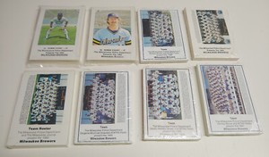 1983-84-85-86-87 88-89  Milwaukee Brewers Police Set Robin Yount Paul Molitor X8