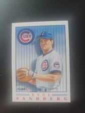 1991 Fleer Pro-Visions - Ryne Sandberg - #3 - Chicago Cubs 