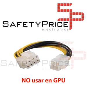 Adapterkabel Netzteil CPU ATX 4 Pin Buchse auf 8 Pin Stecker REF A-10 - Bild 1 von 3
