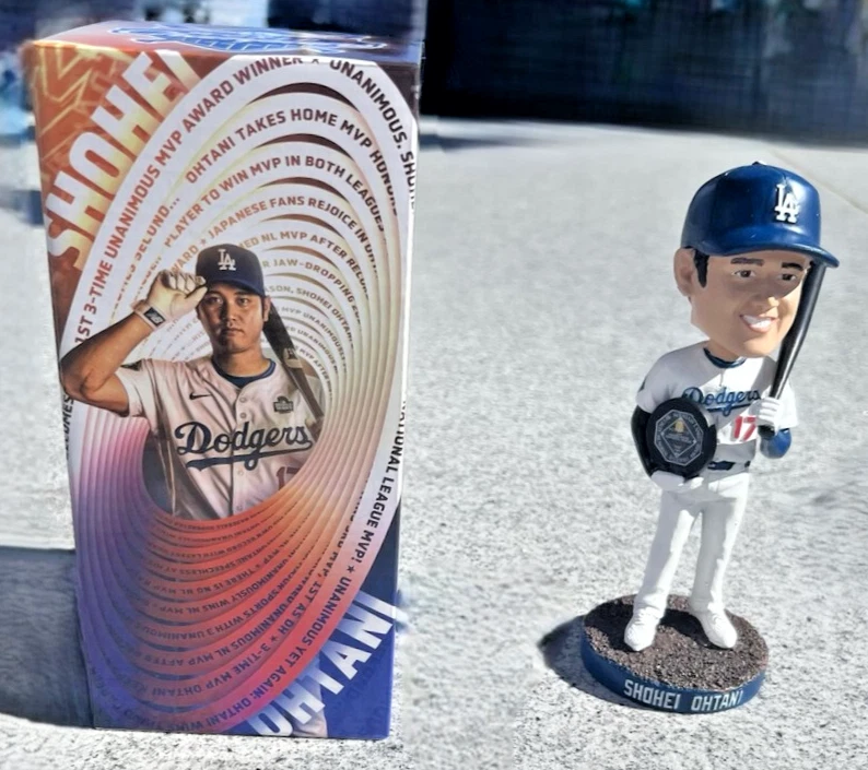 MVP CELEBRATION SALE - Shohei Ohtani 2024 MVP Dodgers 2025 Bobblehead SGA - Image 1 of 1