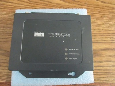 Cisco AIR-BR350 Series Bridge Adapter. PN: AIR-BR350-A-K9.  - Image 1 of 2