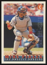 1995 Bazooka #77 Mike Piazza  Los Angeles Dodgers