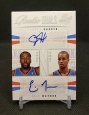 2009-10 Panini Season Update James Harden Rookie RC Dual Auto Autograph /99