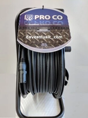 200 foot cat6 UTP Cable on-reel ProCo DuraCat US-Made cable