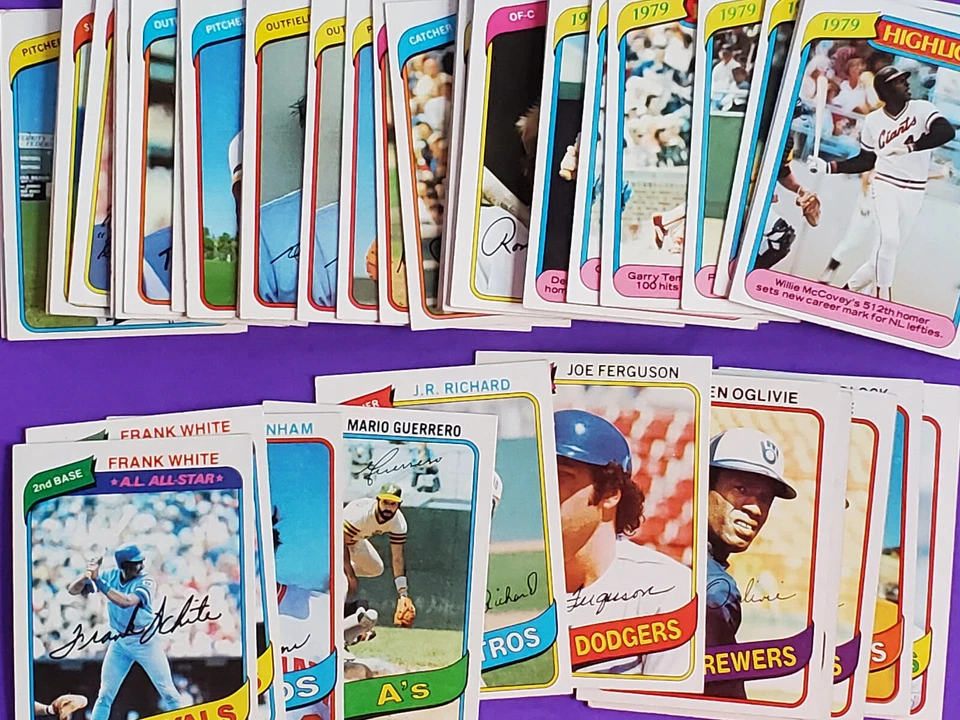 1980 TOPPS BASEBALL TRADING CARDS 1-180 YOU PICK FREE SHIPPING 50% 2 OR MORE - Image 1 of 1