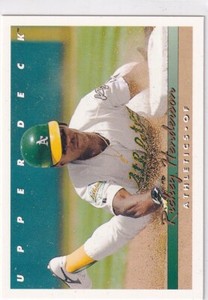 1993 Upper Deck #136 Rickey Henderson NM