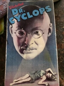 Diabolical Dr. Cyclops VHS 1992 Horror/Sci-fi Universal Preowned - Picture 1 of 2