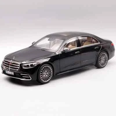 1:22 Maybach S400 Alloy Luxy Car Model Diecast Toy Vehicles Sound and Light Toy - Image 1 of 4