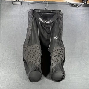 Adidas Padded Compression Shorts Football Size Large Black - Picture 1 of 4