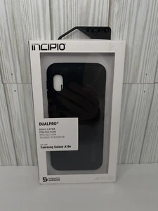 Incipio DualPro Dual Layer Hard Case for Samsung Galaxy A10e Matte Black NEW - Picture 1 of 4
