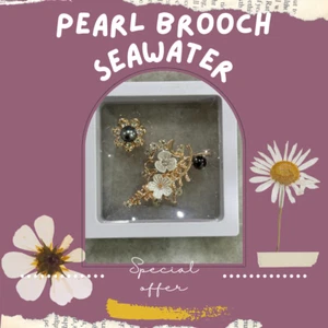 Cute Seawater Pearl brooch - Picture 1 of 1