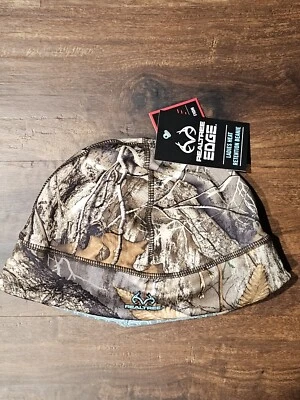 Realtree Edge Camo Ladies Heat Retention Beanie Hat One size NWT - Image 1 of 4