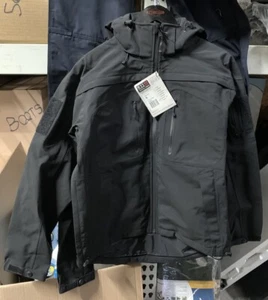 5.11 Tactical Sabre 2.0 Military Zippered Waterproof Jacket, 48112, Black, Small - Picture 1 of 7