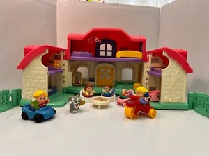 Vintage Sweet Sounds Doll House Little People Fisher Price play set rare - Picture 1 of 4