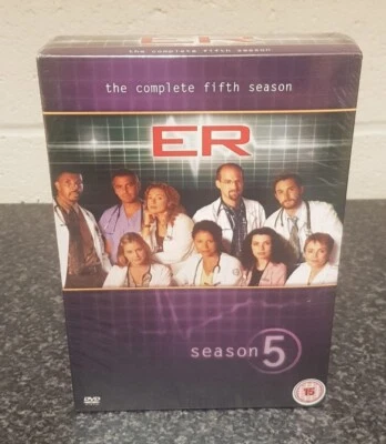 ER: The Complete Fifth Season DVD Drama George Clooney New & Sealed  22 Episodes - Image 1 of 4
