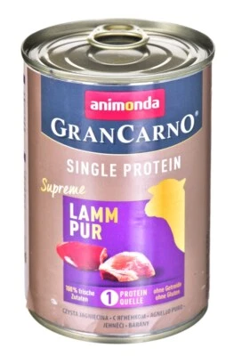 4017721824286 animonda GranCarno 4017721824286 Hunde-Dosenfutter Lamm Adult 400  - Bild 1 von 2
