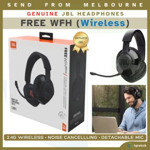 NEW Genuine JBL FREE WFH Wireless 2.4G Headphones Noise Cancelling Boom Mic 40mm - Picture 1 of 14