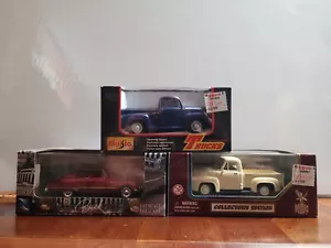 1:43 Road Legends F100 Pickup & Maisto Rückzug LKW & NewRay 1949 Buick G5-1 - Bild 1 von 11