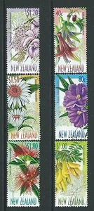 FLORES DE ÁRBOL NATIVO DE NUEVA ZELAND 1999 FINAS USADAS - Imagen 1 de 1