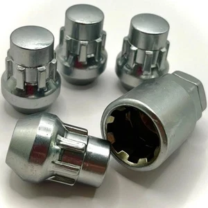 Locking Wheel Nut Set M14x1.5 Tapered VW Beetle Karmann Ghia Type 3 AC601LN166 - Picture 1 of 2