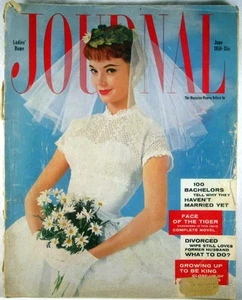 LADIES HOME JOURNAL MAGAZINE June 1958 Martha's Vineyard Bachelors Bridal Cover - Picture 1 of 4