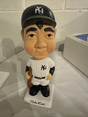Babe Ruth Yankees Ceramic Bobbin Head Doll Limited Edition In Box - Image 1 of 4