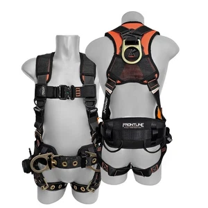 ✅ Frontline 100CTB Combat Construction Imbracatura Corpo Completo con Fibbia Lingua Gambe e - Foto 1 di 6