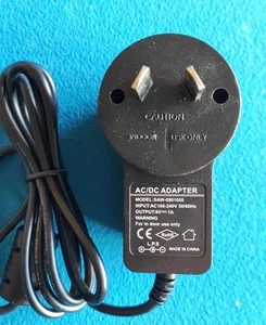 SAW-0901000 9V 1A Charger Transformer - Photo 1/2