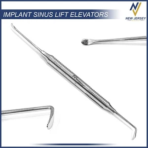 Elevadores de Implante de Senos para Cirugía Oral Injerto de Hueso 1304-905 Instrumentos Huecos - Imagen 1 de 1