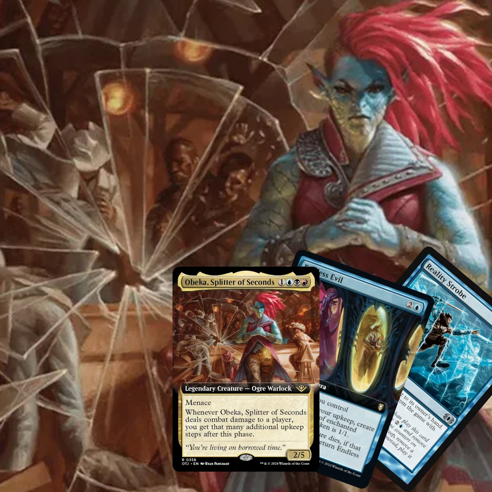 -CUSTOM EDH/COMMANDER DECK- Obeka Splitter of Seconds - Upkeep to Victory! - Image 1 of 1