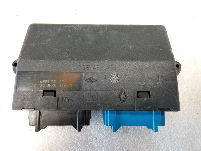 7700843416A centralina confort RENAULT LAGUNA I 2.2 D B56F 2 1993 VALEO 207172 - Immagine 1 di 4