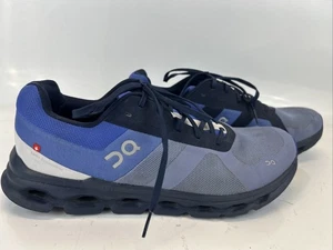 Zapatos para correr ON Cloud Cloudrunner para hombre talla 12,5 esquisto/cobalto - buen estado - Imagen 1 de 16
