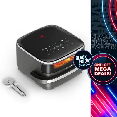 Tefal FW402HG0 4.5L Pizza Oven Air Fryer Easy Fry XL Capacity 2200w Grey - Image 1 of 4