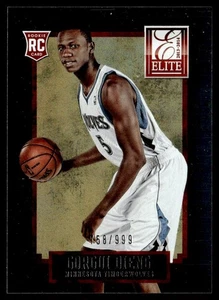2013-14 Panini Elite Gorgui Dieng Rookie 158/999 Minnesota Timberwolves #225 - Picture 1 of 2