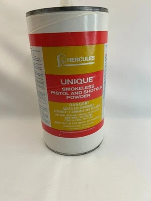 Escopeta pistola sin humo única Hércules de colección 4# lata de cartón en polvo (vacía) Foto 1 de 4