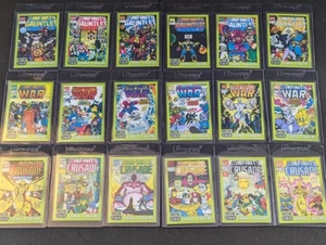 Juego de 18 CUBIERTAS LENTICULARES CÓMIC 2024 Marvel Allegiance The Infinity Trlogy - Imagen 1 de 6
