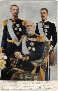Swedish Royal Family King Oscar II Sweden 1900s Stockholm Antique Postcard - Bild 1 von 2
