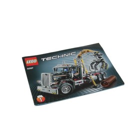 1x Lego Technic Building Instructions Booklet 1 Wooden Transporter Truck Vehicle 9397