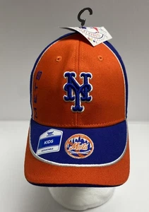 New York Mets MLB Baseball Team Mütze Kappe Kinder verstellbarer Riemen hinten NEU - Bild 1 von 8