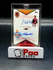 Topps 125 Jahre FC Bayern München Dual Auto Oliver Kahn & Mehmet Scholl /10 - Picture 1 of 2