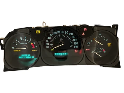 Painel de instrumentos velocímetro 02 03 04 05 Buick LeSabre 101.992 milhas RECONSTRUÍDO - Imagem 1 de 4