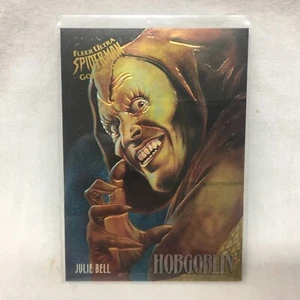 1995 Fleer Ultra Spider-man Golden Web Insert Card #3 of 9 Hobgoblin - Picture 1 of 6