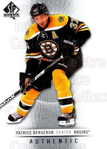 2012-13 SP Authentic #23 Patrice Bergeron - Image 1 of 1