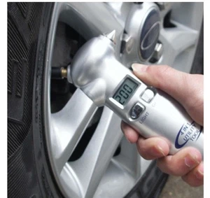 4 in 1 Car Digital Tyre Pressure Gauge Light Rescue Hammer Knife Tire - Picture 1 of 8