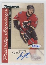 2016-17 Upper Deck Parkhurst Priority Signings /50 Emile Poirier #PS-EP Auto