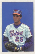 1986 Dave Magadan, Tidewater Tides TCMA Stars of the Future Color Postcard